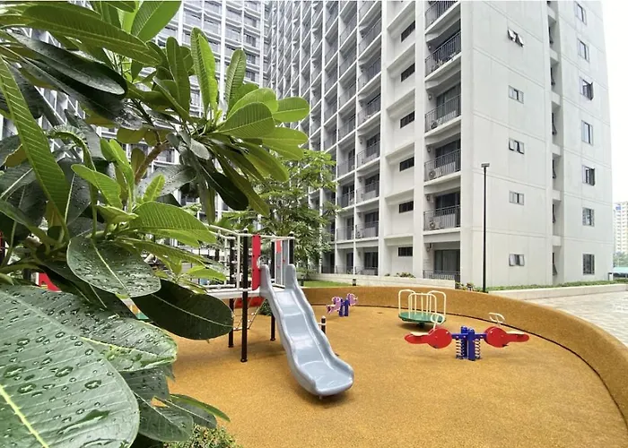 公寓式飯店 Cozy Staycation With Balcony Near Mall Of